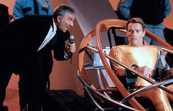 Schwarzenegger running man