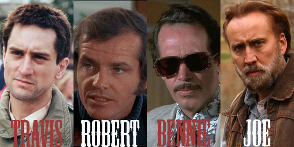 Nicolas Cage Warren Oates Jack Nicholson Robert De Niro