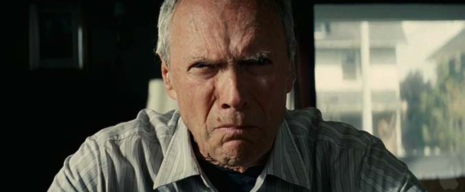 clint eastwood gran torino angry old man