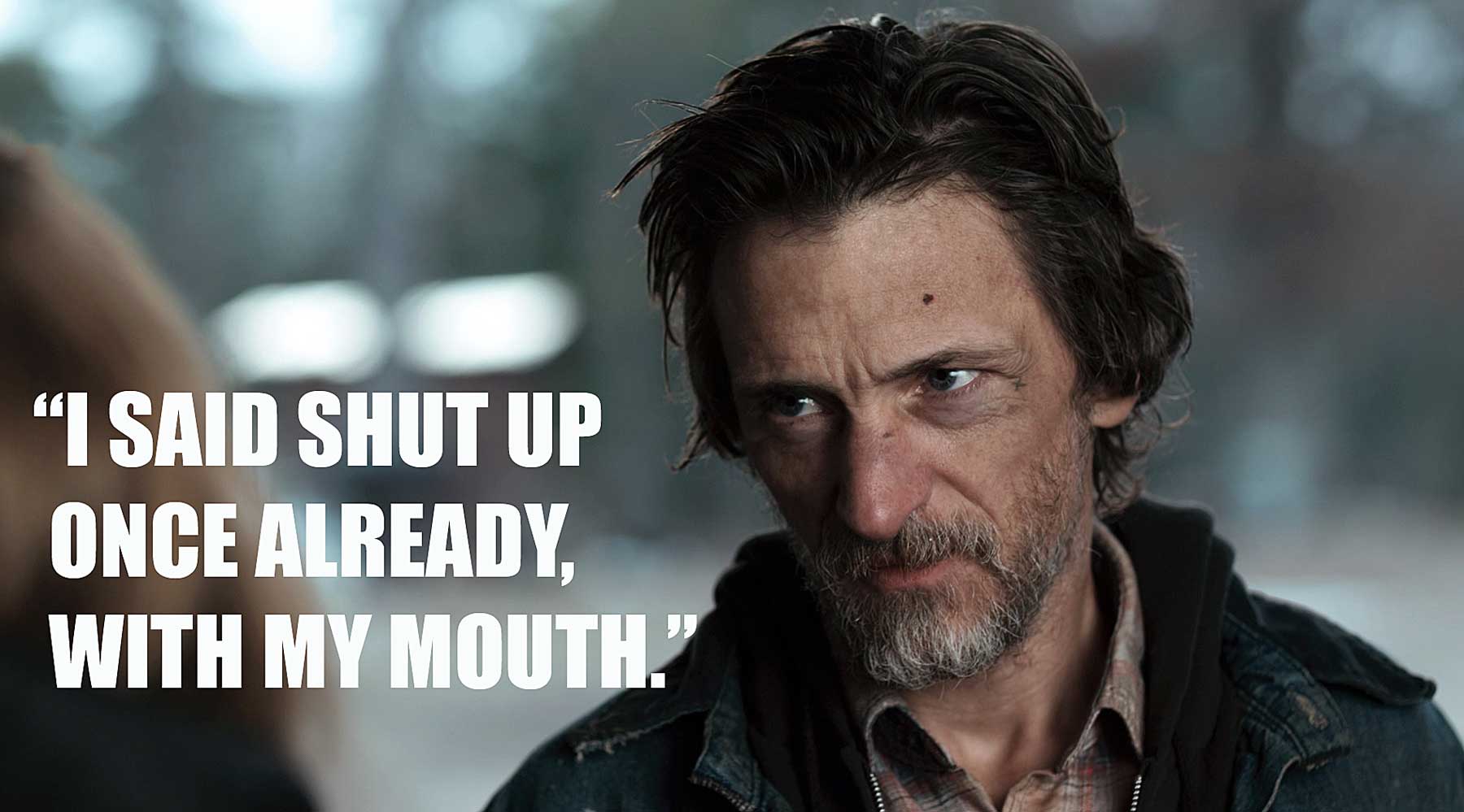 John Hawkes as Teardrop in Winter's Bone
